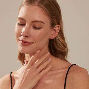 Tiny Cute Bow Ribbon Cartilage Stud Earrings