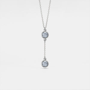 Double Custom Photo Projection Necklace - Perimade & Co.