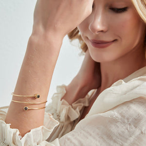 Double Photo Projection Bangle Bracelet - Perimade & Co.