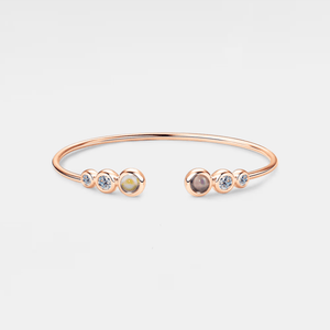 Double Photo Projection Bangle Bracelet - Perimade & Co.