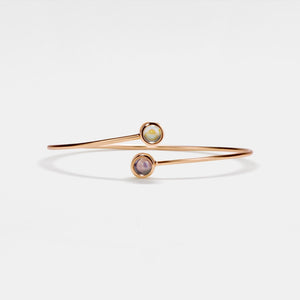 Double Photo Projection Bangle Bracelet - Perimade & Co.