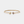 A gold-plated sterling silver bangle bracelet with two circular photo projection charms.