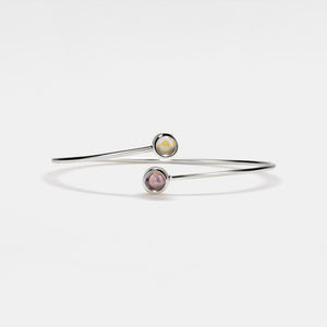 Double Photo Projection Bangle Bracelet - Perimade & Co.