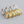 Double Row Illusion Colorful CZ Huggie Earrings - Perimade & Co.