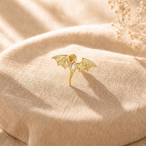 Dragon Wing Flat Back Cartilage Stud Earrings - Perimade & Co.