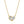 Dual Pear Moissanite Heart Pendant Necklace - Perimade & Co.