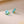 Dual Tone Sculpted Enamel Heart Stud Earrings - Perimade & Co.