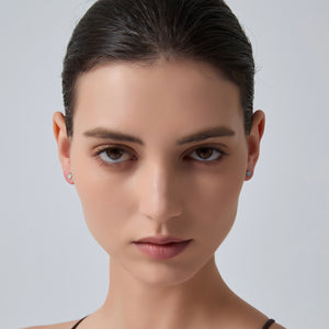 Tiny Small Opal Cabochon Stud Earrings