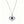 Evil Eye Birthstone Talisman Pendant Necklace - Perimade & Co.
