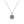 Evil Eye Circle Charm Pendant Necklace - Perimade & Co.
