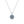 Evil Eye Circle Charm Pendant Necklace - Perimade & Co.
