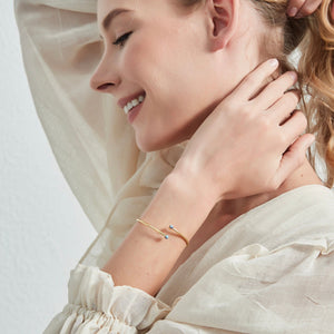 Evil Eye Nazar Bypass Bangle Bracelet - Perimade & Co.