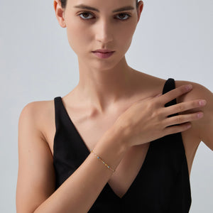 Evil Eye Nazar Boho Rainbow Bead Bracelet