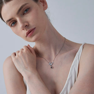 Butterfly Custom Photo Projection Necklace