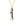 Couple Hug Two-Tone Pendant Necklace