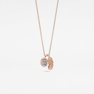 Feather Custom Photo Projection Necklace - Perimade & Co.