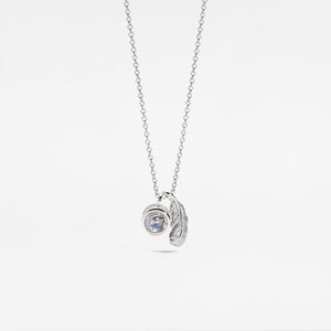 Feather Custom Photo Projection Necklace - Perimade & Co.