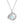 Feather Vine Moonstone CZ Pendant Necklace - Perimade & Co.