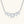Five - Stone Moissanite Bar Pendant Necklace - Perimade & Co.