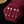 Pair of diamond earrings on a red velvet display box
