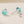 Fresh Mint Green Pastel Four-prong CZ Earrings - Perimade & Co.