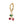 Fruit Dangle Drop Small Hoop Earrings - Perimade & Co.