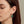 Gemstone Heart Pave CZ Drop Hoop Earrings - Perimade & Co.