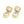 Geometric Bezel Moissanite Drop Stud Earrings - Perimade & Co.