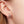Geometric Conical Textured CZ Stud Earrings - Perimade & Co.
