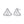 Geometric Conical Textured CZ Stud Earrings - Perimade & Co.