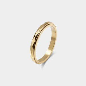 Geometric Faceted Fidget Spinner Ring - Perimade & Co.