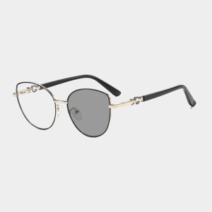 Geometric Photochromic Cat Eye Sunglasses - Perimade & Co.