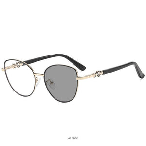 Geometric Photochromic Cat Eye Sunglasses - Perimade & Co.