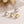 Geometric Twisted Frame Pearl Stud Earrings - Perimade & Co.