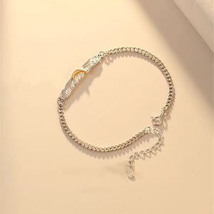 Gold Sun Moon Matching Couple Bracelet - Perimade & Co.