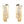 Gold Wave Channel Huggie Hoop Earrings - Perimade & Co.