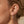 Graduated Ball Bead Horseshoe Hoop Earrings - Perimade & Co.
