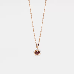 Halo Custom Photo Projection Necklace - Perimade & Co.