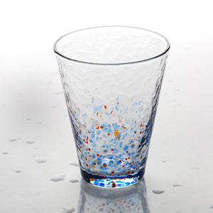 Hand - Painted Color Dot Drinking Glass - Perimade & Co.