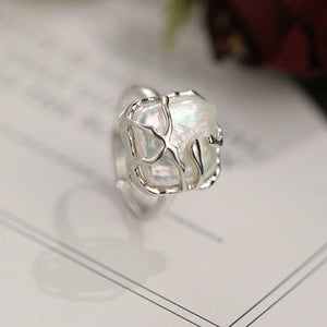 Hand - Selected Baroque Pearl Statement Ring - Perimade & Co.