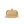 Gold woven handbag on a white background