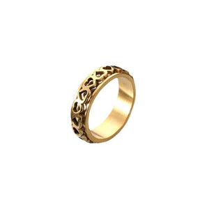Heart Anxiety Fidget Spinner Band Ring - Perimade & Co.