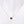 Gold necklace with a heart-shaped red gemstone on a white background