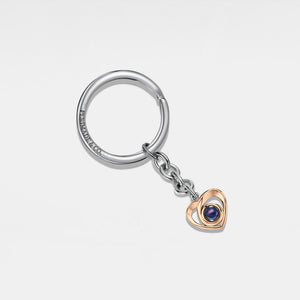 Heart Custom Photo Projection Keychain - Perimade & Co.