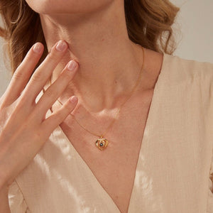 Heart Custom Photo Projection Necklace - Perimade & Co.