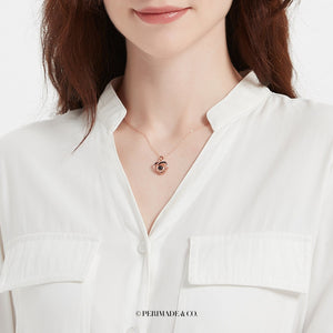 Heart Custom Photo Projection Necklace - Perimade & Co.