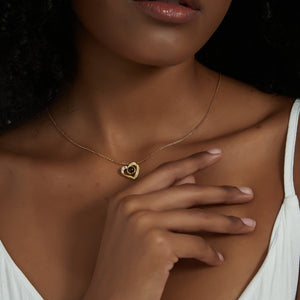 Heart Custom Photo Projection Necklace - Perimade & Co.
