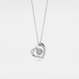 Heart Custom Photo Projection Necklace - Perimade & Co.