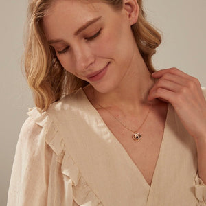 Heart Custom Photo Projection Necklace - Perimade & Co.