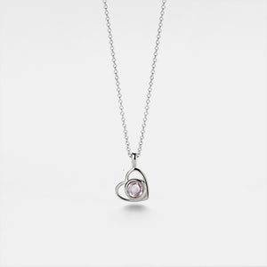 Heart Custom Photo Projection Necklace - Perimade & Co.